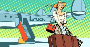 Viajar es despegarte de tu mundo por un tiempo.