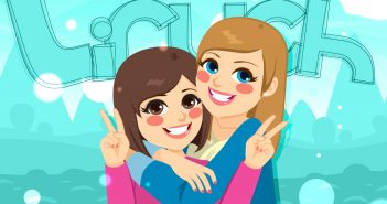 La verdadera amistad no se trata de ser inseparables, sino de poder estar separados y que nada cambie. 👩❤️💋👩😊 liruch-