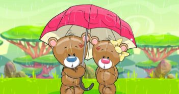 La persona que baile contigo bajo la lluvia será la que camine contigo bajo la tormenta ☔👩❤️💋👨